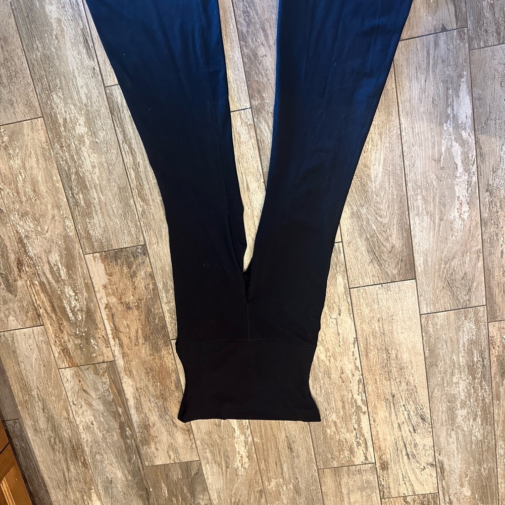 Black Flared Pants